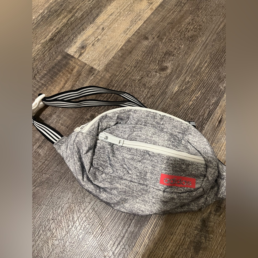 Gray Adidas Waist Bag